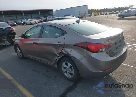 2015 Hyundai Elantra Se z USA, uszkodzony, nr VIN 5NPDH4AEXFH621723